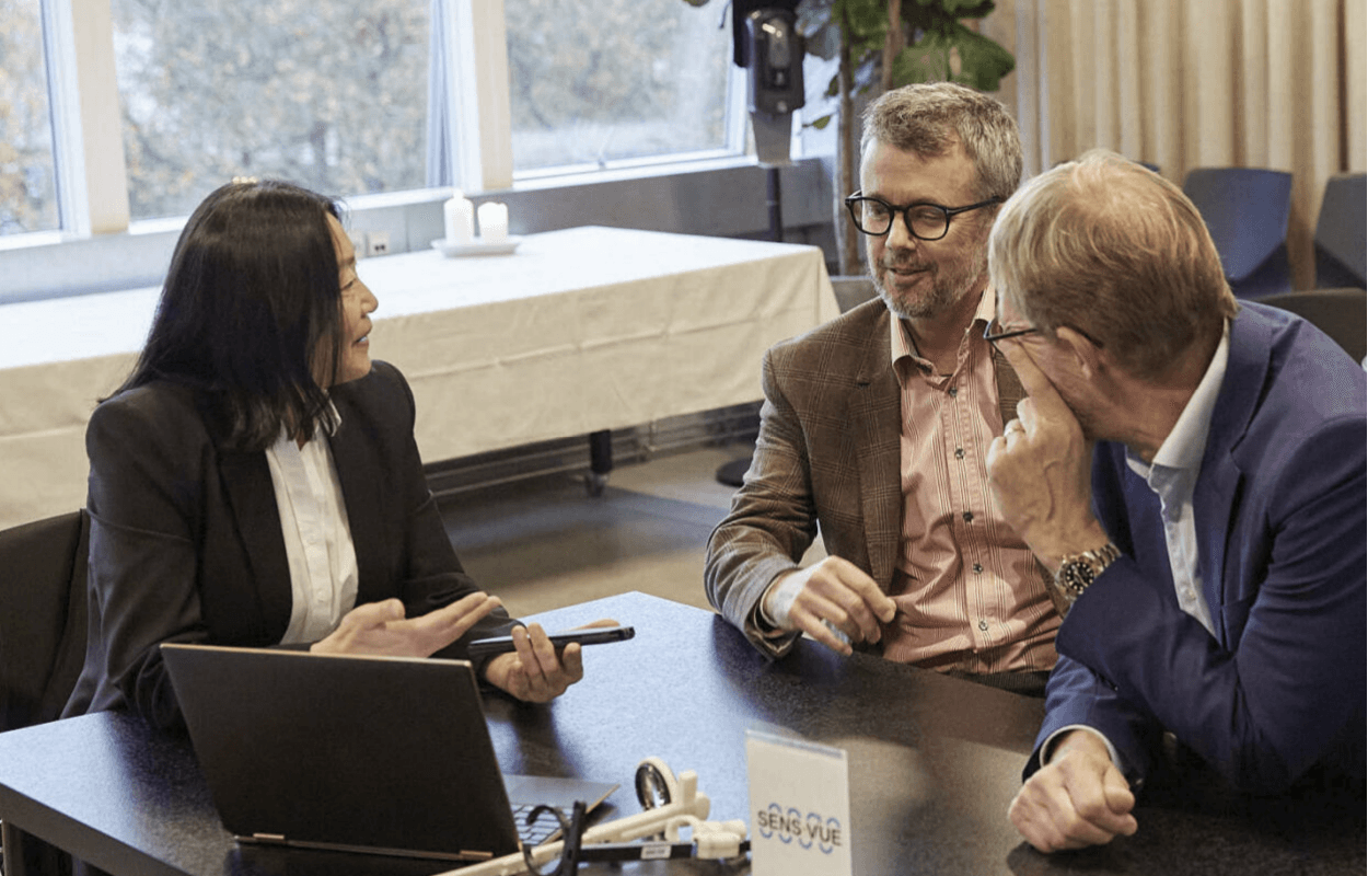 Sens-Vue Meeting with King Frederick X of Denmark